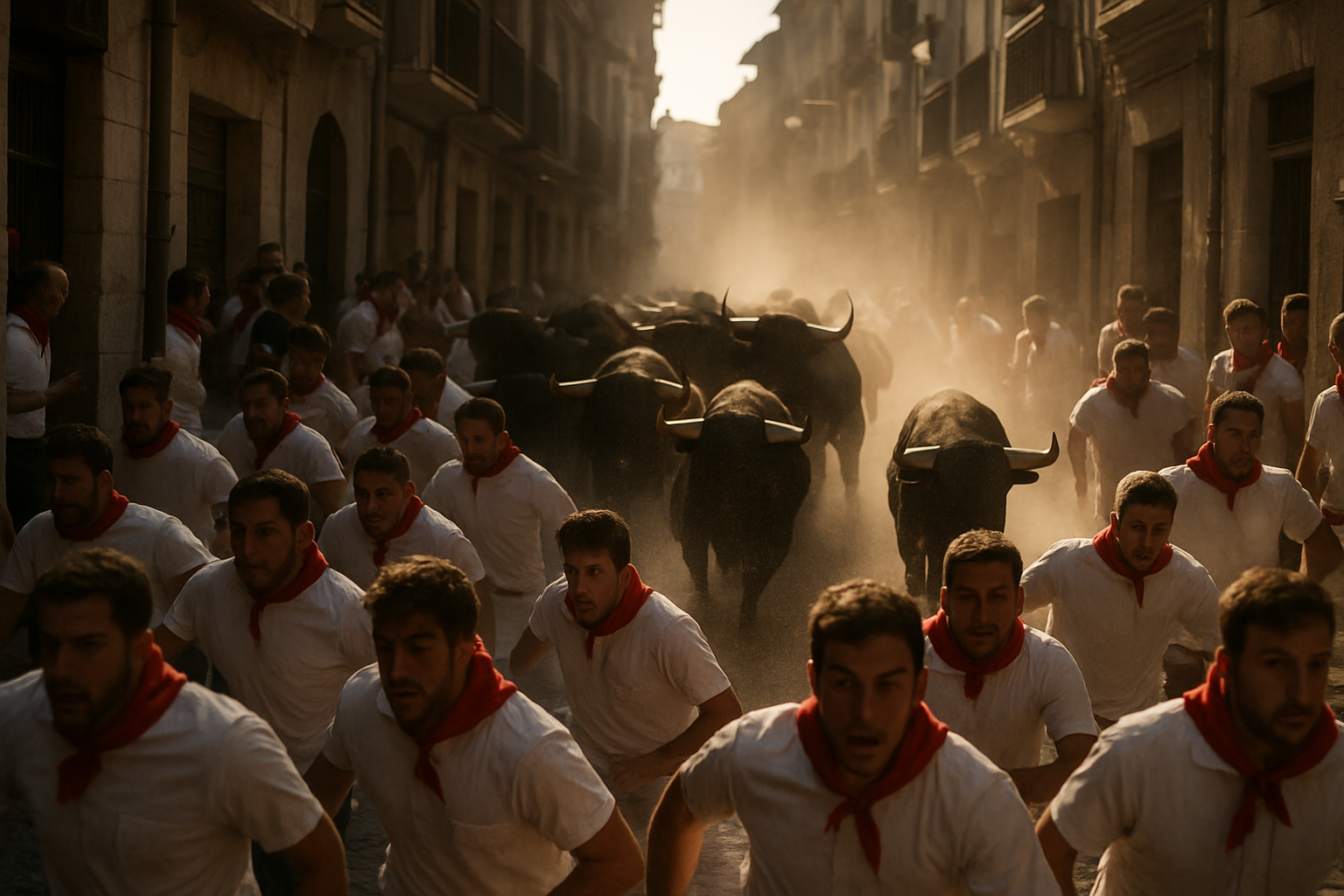 Running of the Bulls festival goes ahead in Pamplona with first day of runs completed