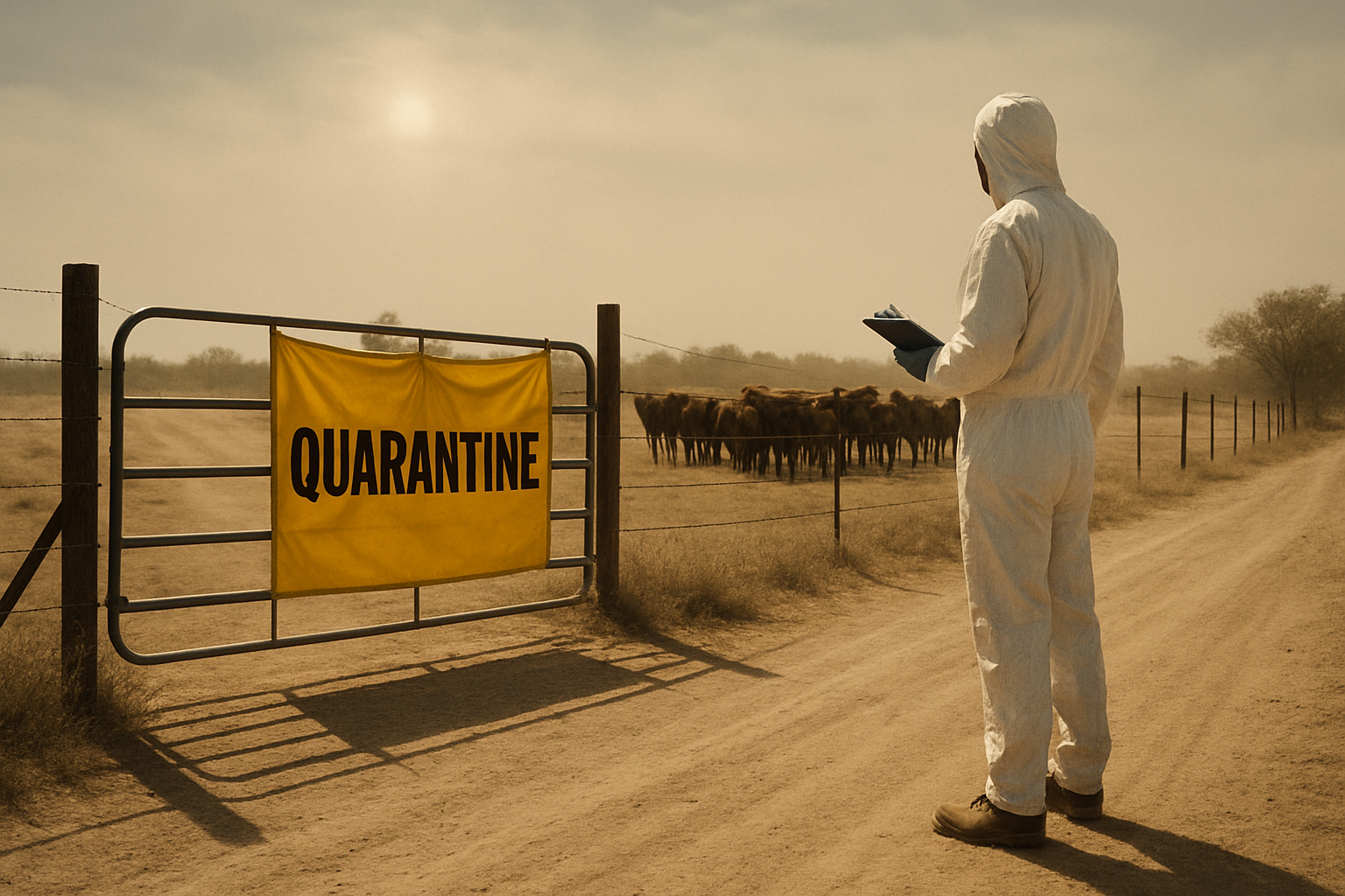 Texas authorities maintain strict quarantine as New World screwworm cases in U.S. reach 31
